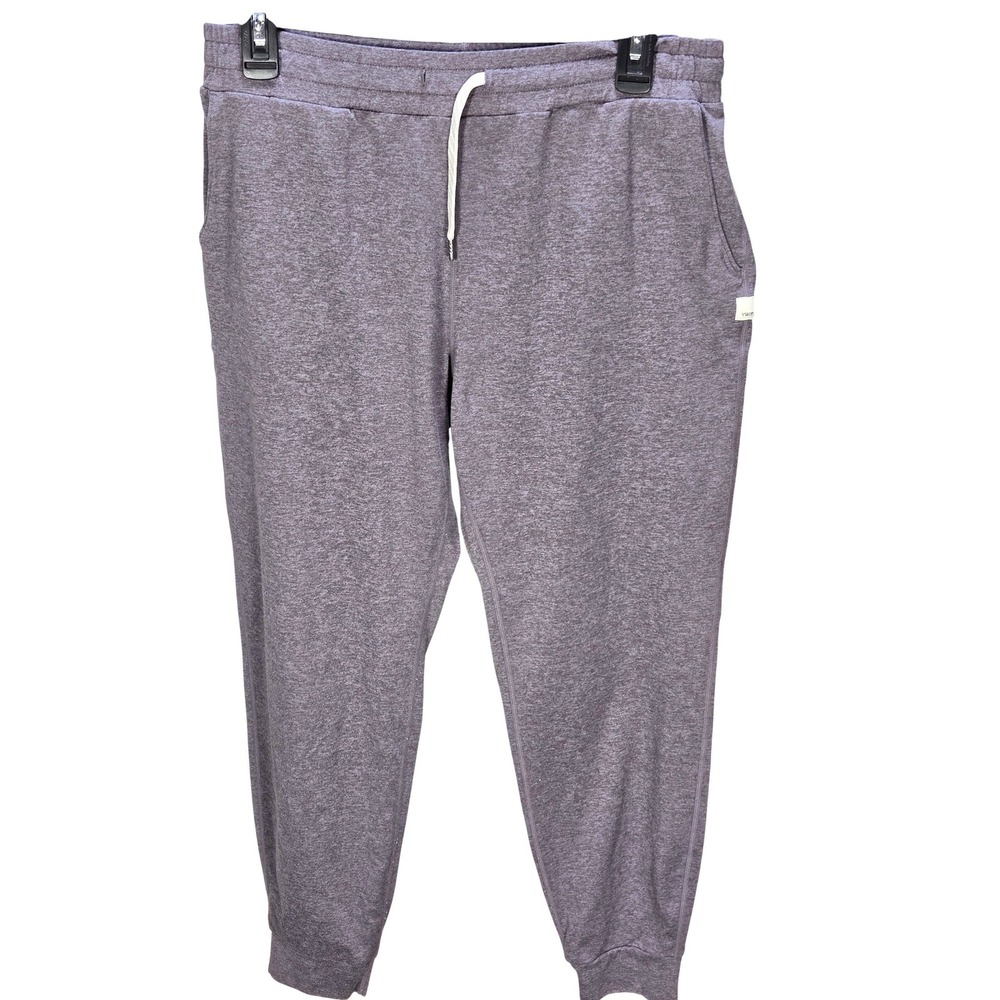 Women's Vuori Medium Performance Jogger Heathered Purple Sweatpants Athleisure
